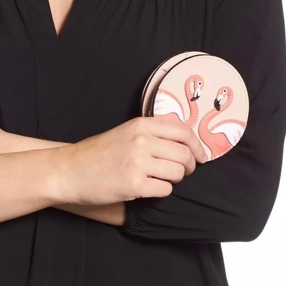 SOLD⛔️Authentic Kate Spade leather trim coin case - Picture 6 of 8